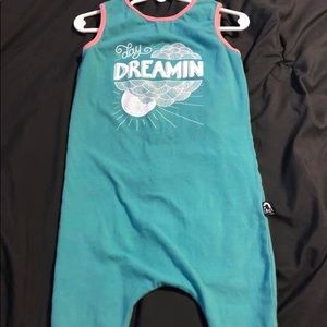 Rags to Raches Day Dreamin Floral Romper 2T